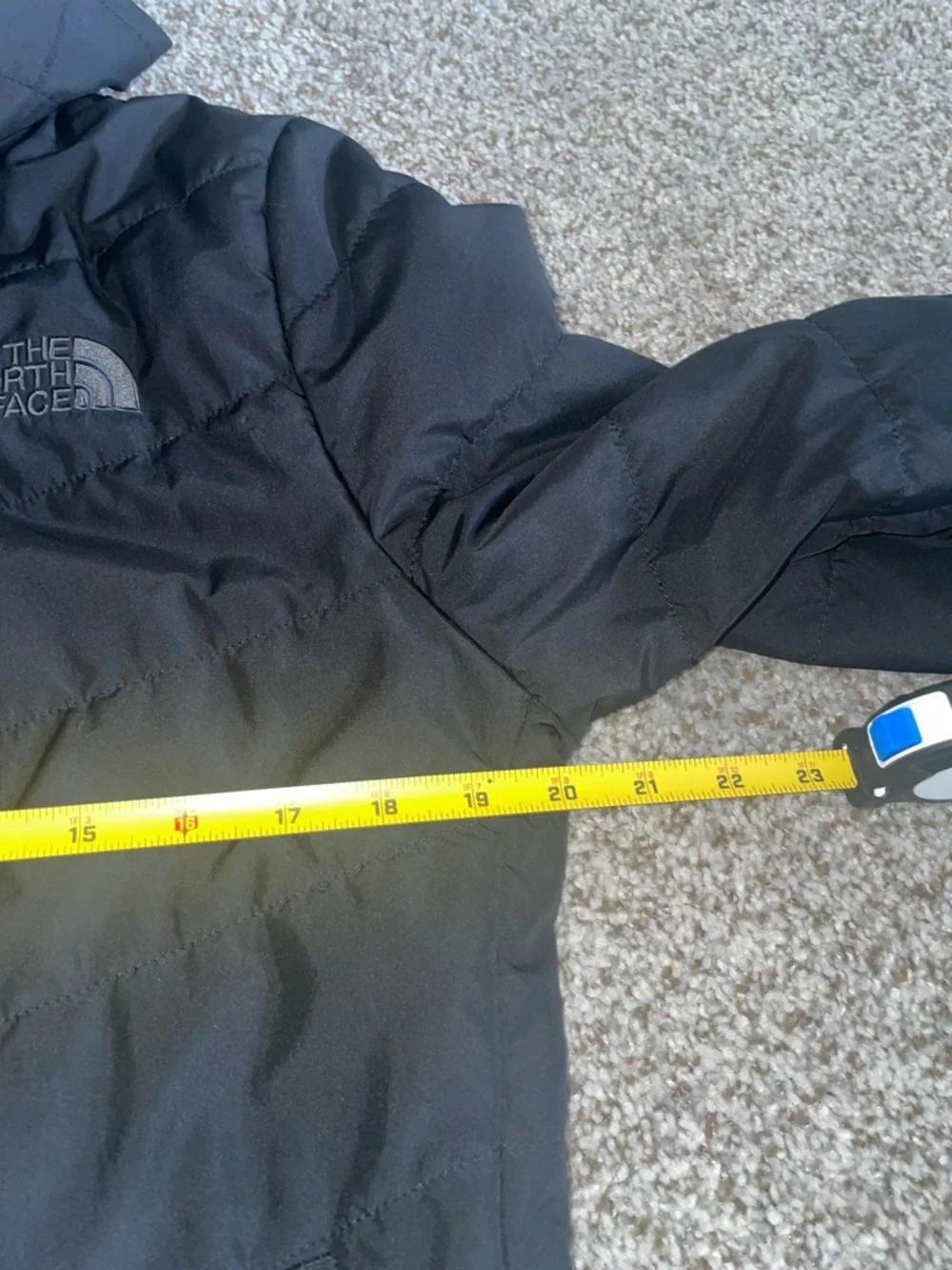 The North Face Black Hooded Puffer Jacket